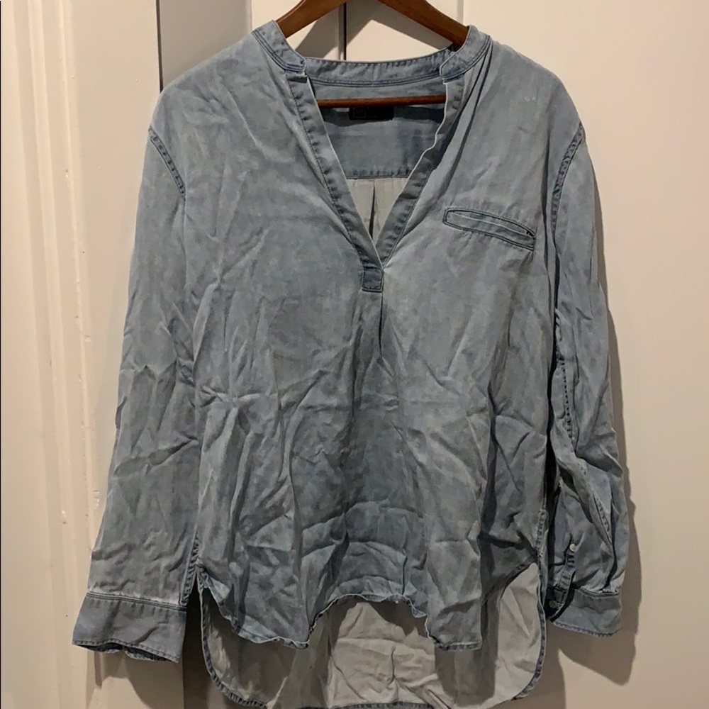 GAP Long-Sleeve Jean Top